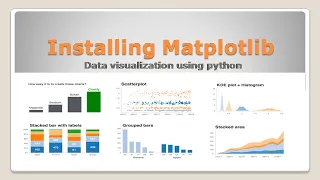 How to install matplotlib for python CBSE Class 12 CS