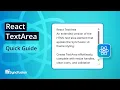 React TextArea The Ultimate Feature Walkthrough