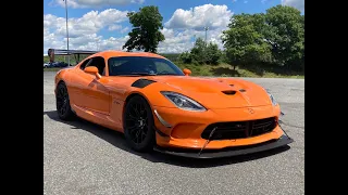 Dodge Viper Thompson Speedway road course brisk lap 1 14 31