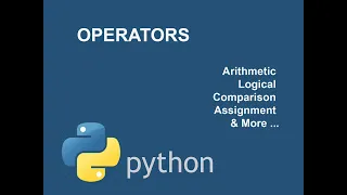 Python Operators and Precedence Explained with Examples Arithmetic Logic Compare Assignment