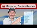 Master Context Menus On Your Mac