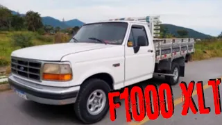 ESSA É FORTE!!  FORD F-1000 XLT À VENDA.