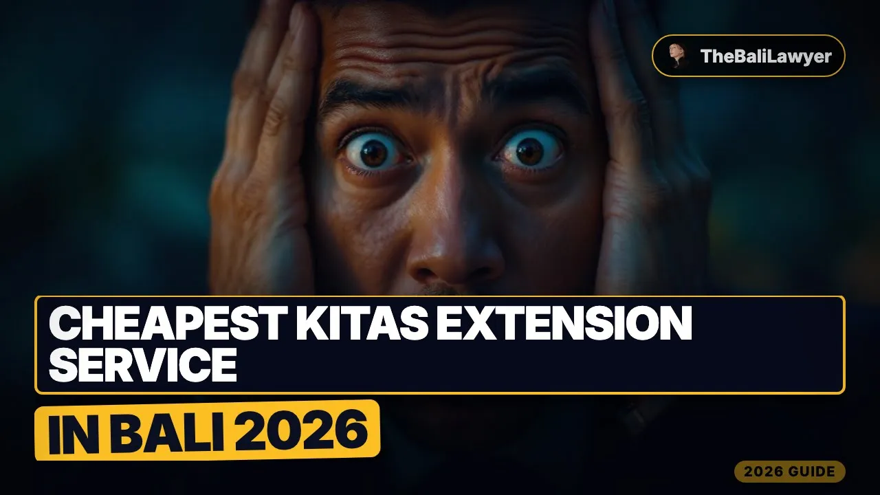 Cheapest KITAS Extension Service in Bali 2026 (Price + What You Get)