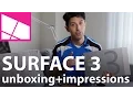 Lagu Surface 3 unboxing and first impressions