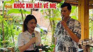 Cô phục vụ Nhà hàng NSND Trọng Hữu nức nở khi hát về mẹ, Khương Dừa hứa quay MV làm kỷ niệm