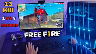solo vs squad 13 kill unbelievable gameplay 1