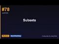 LeetCode Subsets LeetCode Explained Step by Step