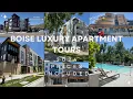 BOISE IDAHO LUXURY APARTMENT TOURS SUMMER 2024 PRICES - Studio Penthouse 5000 Views