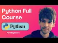 Complete Python Programming Course for Absolute Beginners Python Programming from Scratch