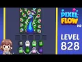 Pixel Flow Level 828 Solution Walkthrough