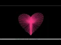 how to draw pink heart using python turtle graphics