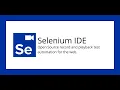 How to setup and run Selenium IDE - Easy