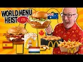 I Tried McDonald s ENTIRE World Menu Heist MUKBANG