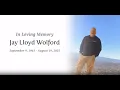Jay Wolford Funeral Service