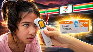 ไม่สบาย ไม่หายสักที หาที่ตรวจไข้หวัดสายพันธุ์ เอบี ที่เซเว่น มาตรวจออมเล็ต ลุ้นกัน