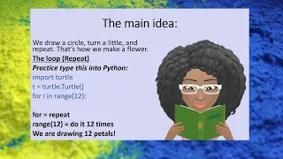 Python Lesson Draw a Flower with Python Turtle