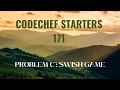 Codechef Starters 171 Problem C Swish Game Solution in Hindi CPP Java Codes