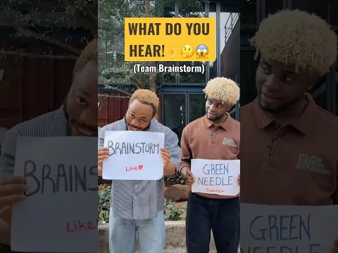 WE NEED TO KNOW?🤷🏾‍♂️😂 WHAT DO YOU HEAR?!👂💀 (Team Green Needle)