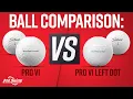Titleist Pro V1 Left Dot vs Titleist Pro V1 Titleist Golf Ball Comparison