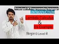 PPL1 1-Lambda Calculus Introduction principle of programming language Lambda Calculus Example