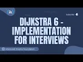 17 Dijkstra s algorithm - Implementation for Interviews
