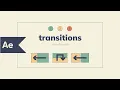 3 SUPER EASY Transitions in After Effects Every Beginner Can Start With