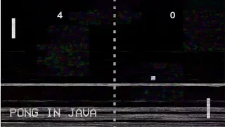 How to make Atari s PONG in Java