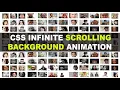 CSS infinite scrolling background animation