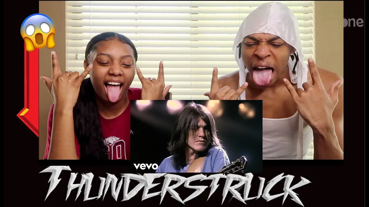 AC/DC - THUNDERSTRUCK (REACTION!)🤟🏽🔥(Official Video)