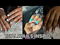 TEAL NAILS INSPO KELS