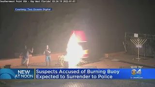 Warrants Issued For Men Accused Of Setting Fire Iconic Key West Buoy
