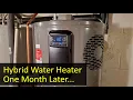 Rheem Hybrid Heat-Pump Water Heater Thoughts after the First Month