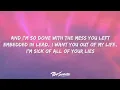 BoyWithUke - Sick of U (Lyrics)  ft. Oliver Tree