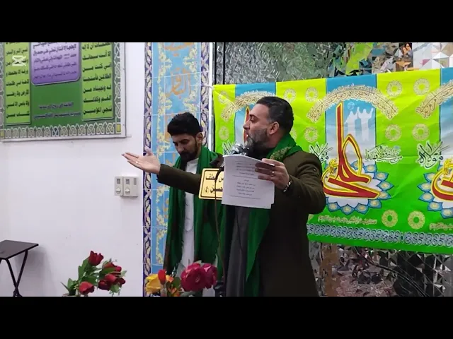 ⁣الرادود الحسيني سيد بهاء الحلو || الابوذيات/ ولادة الأمام علي ع