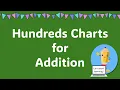 Use a hundreds chart to add sums up to 100