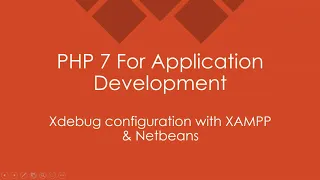 6 Xdebug with Netbeans On Windows