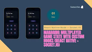 Managing Multiplayer Game State with Custom Hooks React Native Socket IO