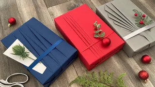 3 Ways to Wrap a Gift with Pleats Gift Wrapping Ideas