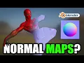 The secret of Normal maps in Blender 3 and 3D softwares