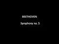 Beethoven - Symphony no. 5 in Cm | Black Screen