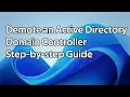 How to demote an Active Directory Domain Controller Windows Server 2025