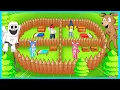 Download Lagu MIPAN \u0026 ZUZUZU BUAT TEMPAT AMAN UNTUK MELINDUNGI ANAK KECIL DARI DEER DAN BURUNG HANTU!