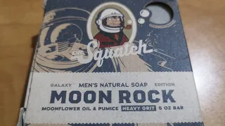 Dr Squatch Galaxy Bundle Moon Rock shower test review