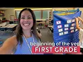 Beginning of the Year Activities for First Grade The first 2 weeks of school in 1st Grade