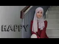 Lagu happy | skinnyfabs (cover with lyrics) // marsya ardini