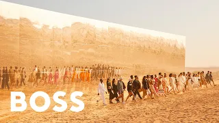 boss spring summer 2022 desert fashion show