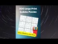300 large print sudoku puzzles by De Graw Publishing