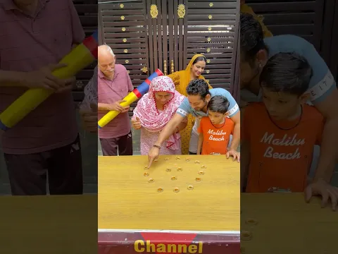 Candle Blowing Challenge #funnyfamily #partygames