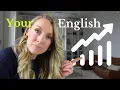 35 LINKING WORDS - How to improve your English flow