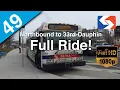 SEPTA Route 49 Northbound FULL Ride - New Flyer DE40LF